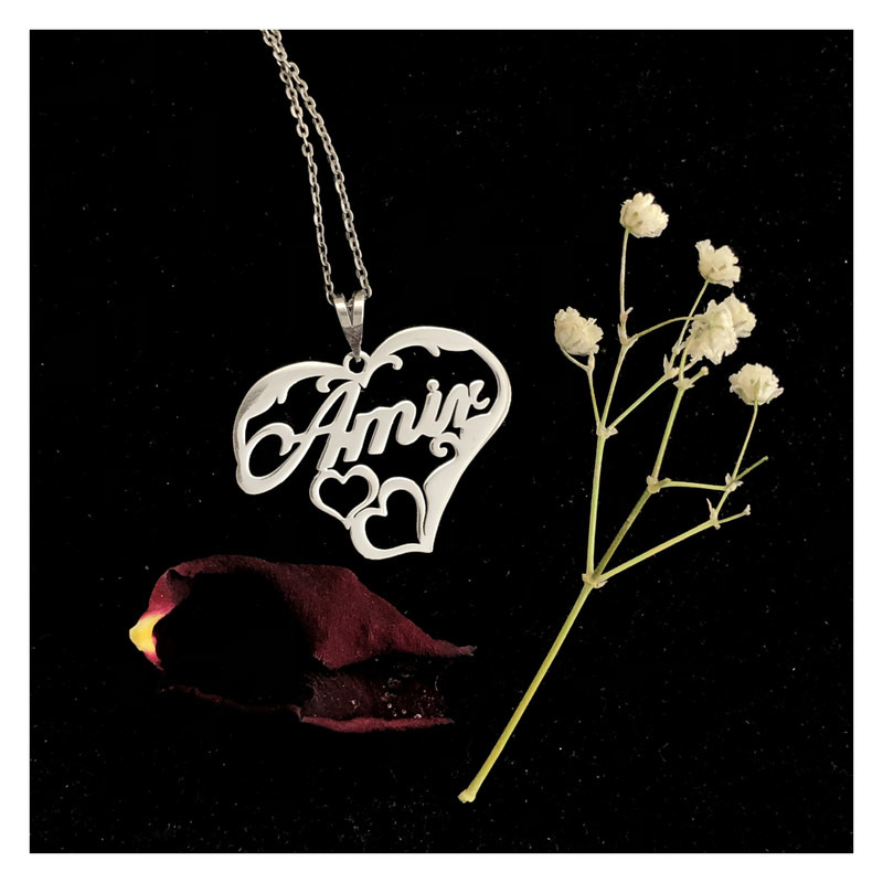 گردنبند نقره زنانه مدل امیر کد G-171