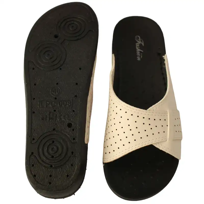 دمپایی زنانه نیکتا مدل 008 رنگ سفید