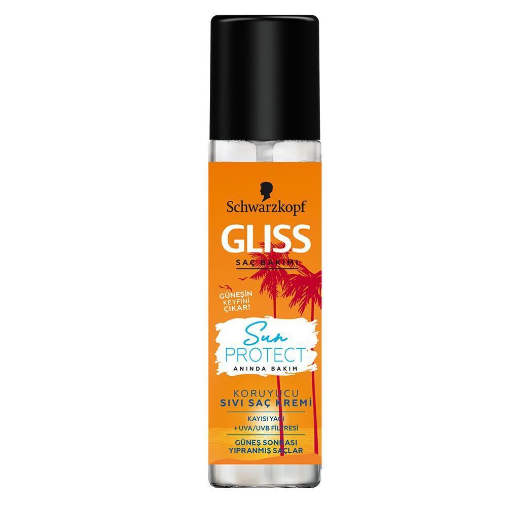 اسپری دو فاز مو گلیس مدل Sun Protect حجم 200 میلی لیتر
