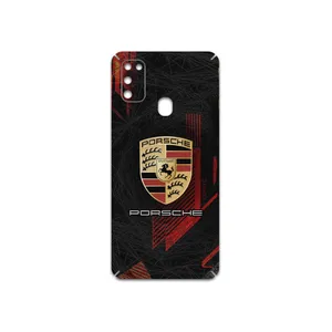 MAHOOT Porsche-Logo Cover Sticker for Samsung Galaxy M21