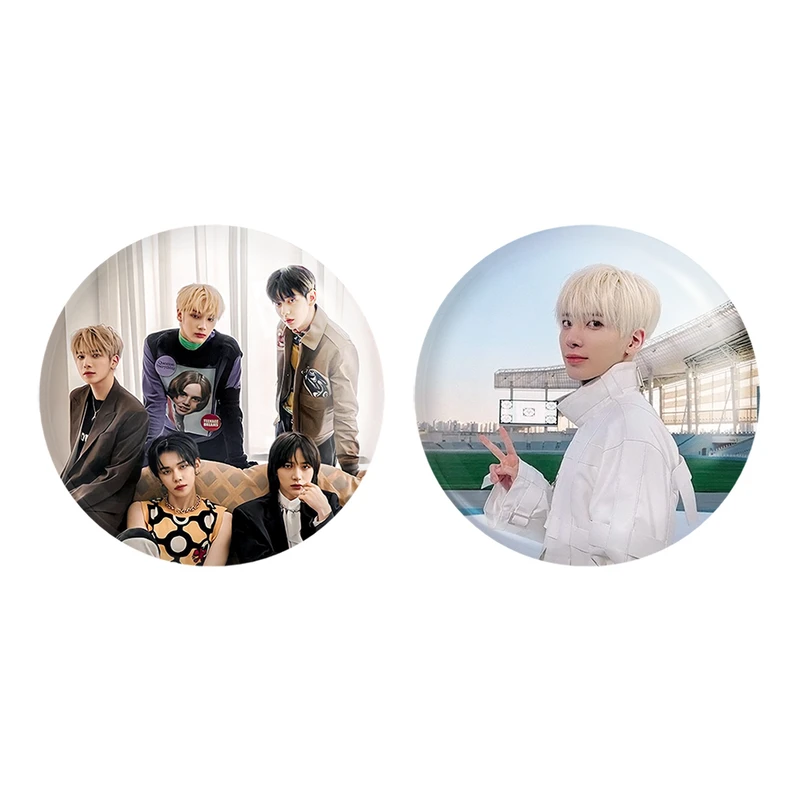 مگنت خندالو طرح تهیون گروه تی اکس تی کد 1182611828 مجموعه 2 عددی