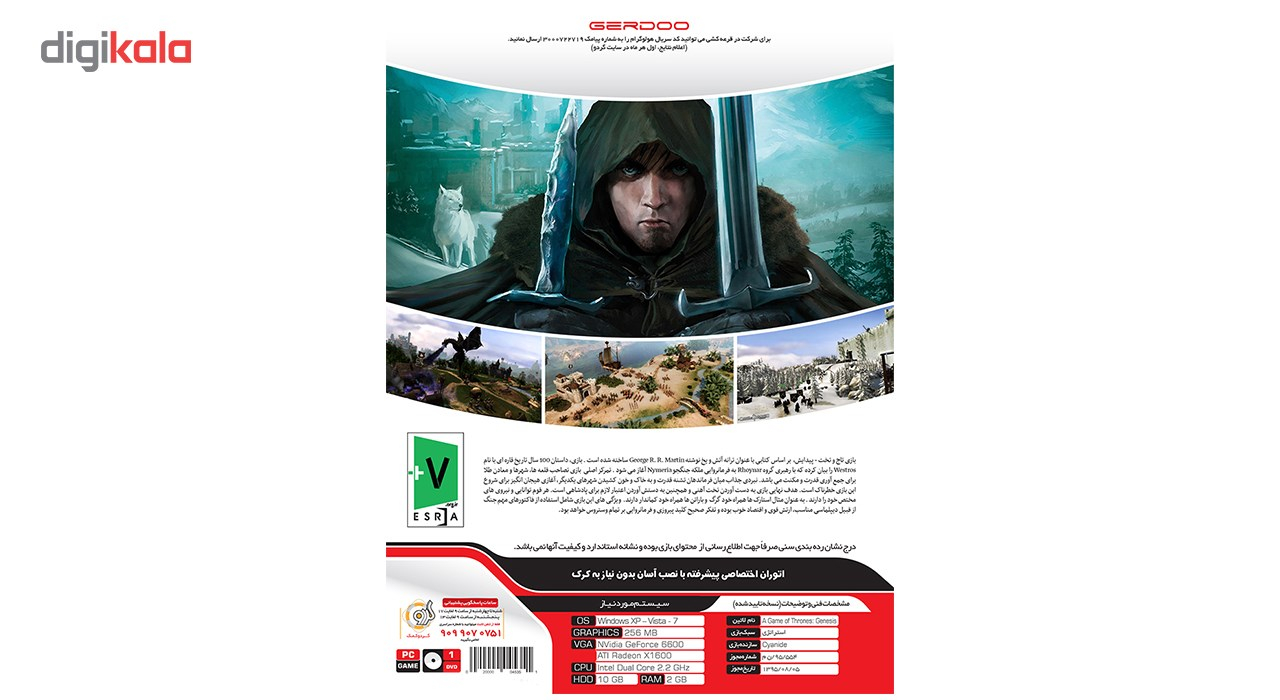 بازی A Game of Thrones: Genesis مخصوص PC