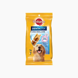 تشویقی سگ پدیگری مدل dentastix وزن 270 گرم 