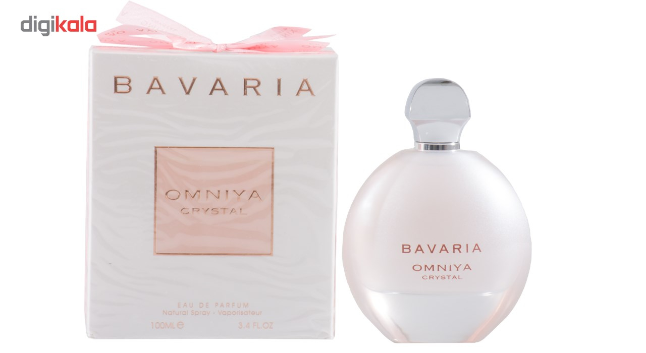 ادو پرفیوم زنانه فراگرنس ورد مدل Bavaria Omniya Crystal حجم 100 میلی لیتر