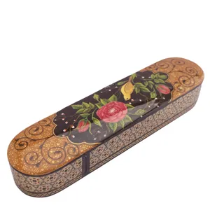 قلمدان طرح گل و مرغ کد 300