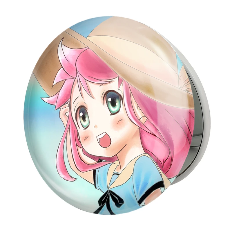 آینه جیبی خندالو طرح آنیا فورجر انیمه اسپای ایکس فمیلی Spy x Family مدل تاشو کد 15555 