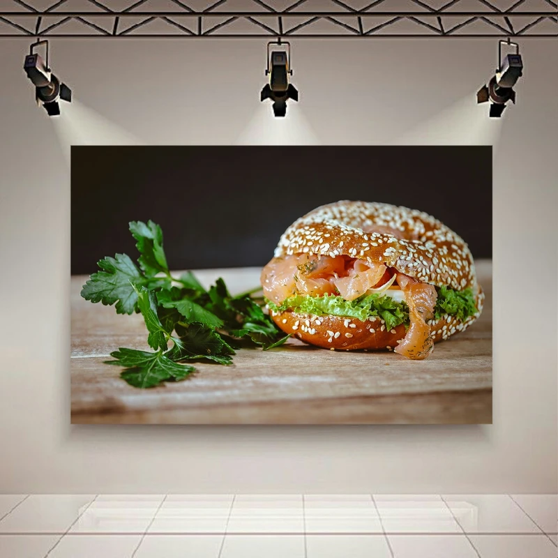 تابلو شاسی طرح همبرگر کد BL438