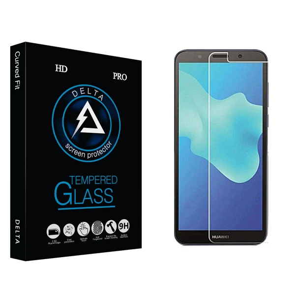 محافظ صفحه نمایش دلتا مدل Fit مناسب برای گوشی موبایل هوآوی Y5 Prime 2018/ Y5 Lite
