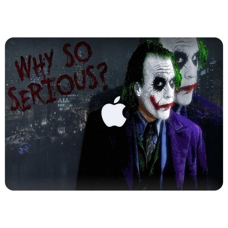 برچسب تزئینی ونسونی مدل Joker Hate Serios Mans مناسب برای مک بوک پرو 15 اینچی