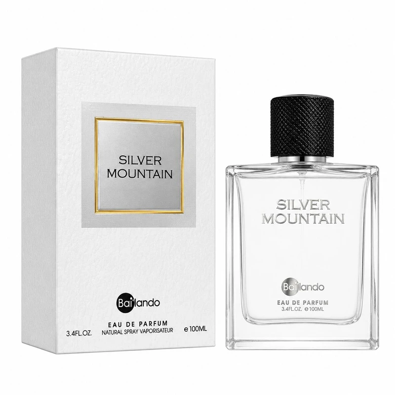 ادوپرفیوم بایلندو مدل Silver Mountain با رایحه شیرین حجم 100 میلی‌لیتر