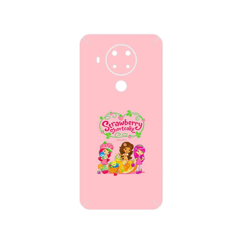 برچسب پوششی ماهوت مدل Strawberry Shortcake مناسب برای گوشی موبایل نوکیا 5.4