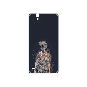 MAHOOT Strings Digital Art 1 Cover Sticker for Sony Xperia C4