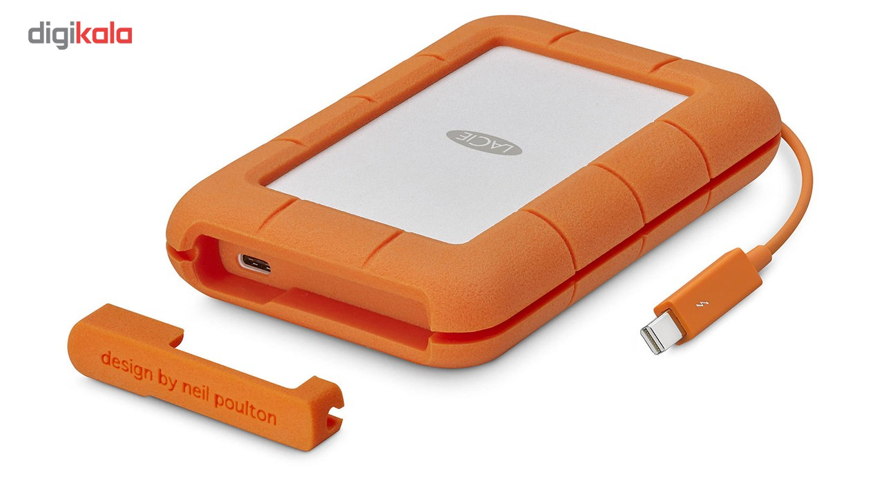 هارد اکسترنال لسی مدل Rugged Thunderbolt / USB-C Mobile ظرفیت 4 ترابایت