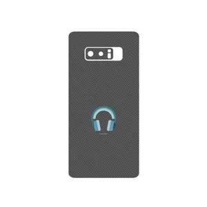 MAHOOT Minimal Headphone Icon Cover Sticker for Samsung Galaxy Note 8