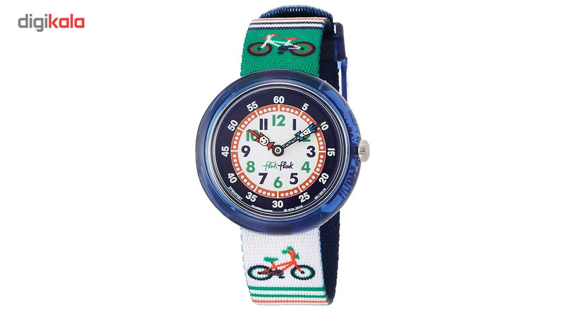 ساعت مچی عقربه ای بچه گانه فلیک فلاک مدل FBNP067 ساعت مچی عقربه ای بچه گانه فلیک فلاک مدل FBNP067