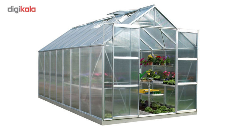 گلخانه پیش ساخته خانه سبز مدل فلورا D48