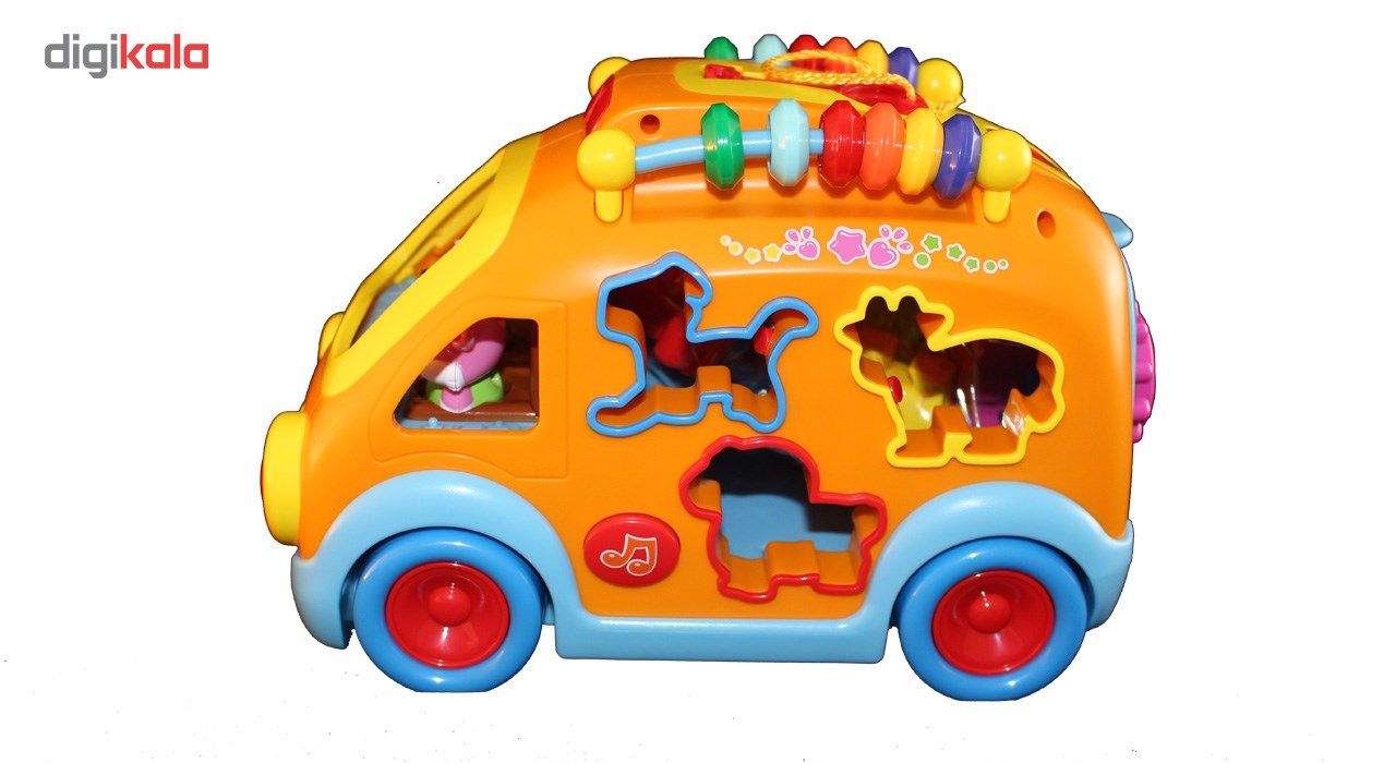 بازی آموزشی هالی تویز مدل Happy Bus main 1 2