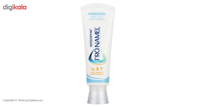 خمیر دندان سنسوداین مدل Pro-Namel Gentle Whitening حجم 75 میلی لیتر
