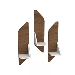 شلف دیواری مدل پاپیروس X8 مجموعه 3 عددی