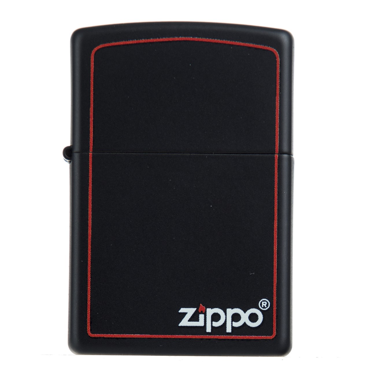 فندک زیپو مدل Black and Red کد 218ZB