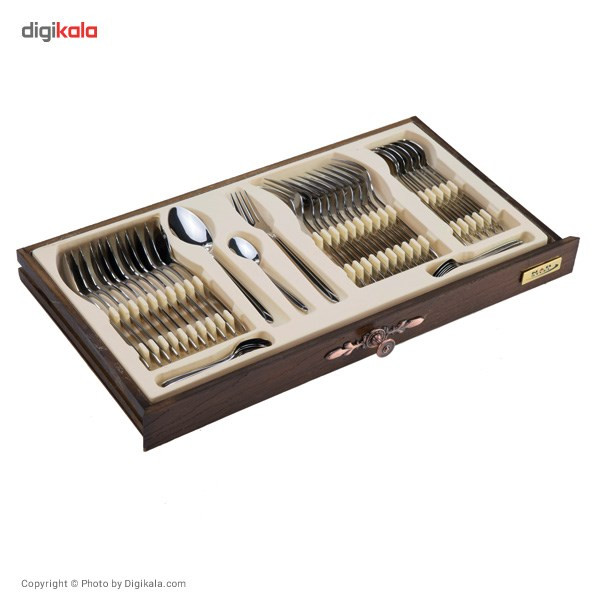 سرویس قاشق و چنگال 116 پارچه ناب استیل مدل Palermo سرویس قاشق و چنگال 116 پارچه ناب استیل مدل Palermo