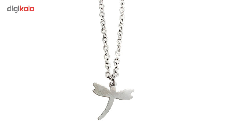 آویز ساعت شهر شیک طرح سنجاقک مدل AS919