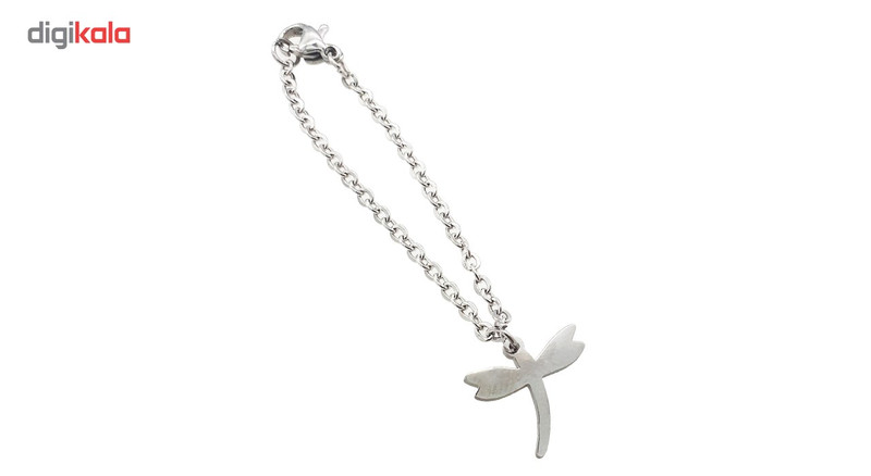 آویز ساعت شهر شیک طرح سنجاقک مدل AS919