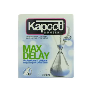 کاندوم کاپوت مدل Max Delay بسته 3  عددی