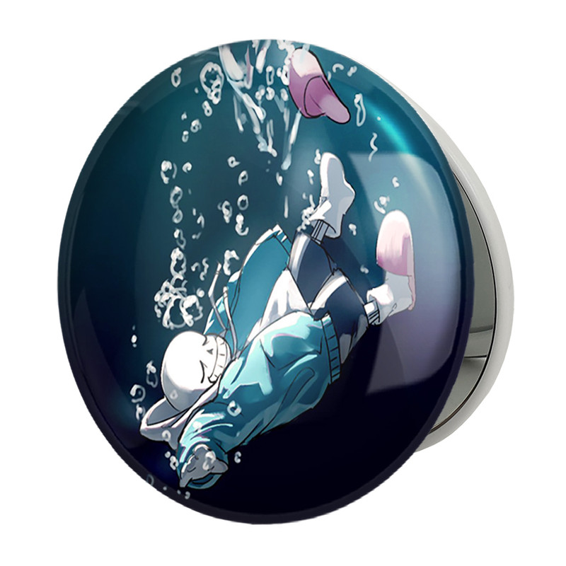 آینه جیبی خندالو طرح بازی آندرتیل (Undertale) مدل تاشو کد 31801