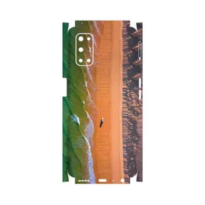 MAHOOT Beach and Green Sea-FullSkin Cover Sticker for Realme 7 5G