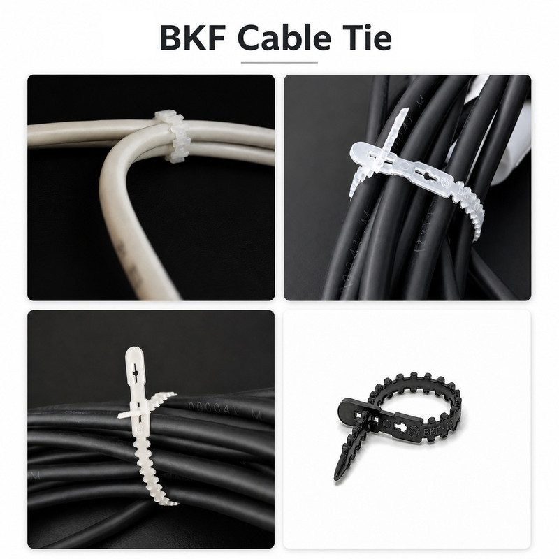 بست کمربندی مهاوید مدل BKF-12 بسته 50 عددی