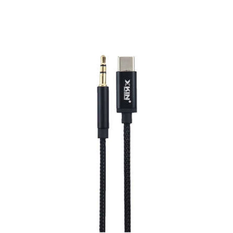 کابل تبدیل USB-C به AUX ایکس کین مدل AUX110 طول 1 متر