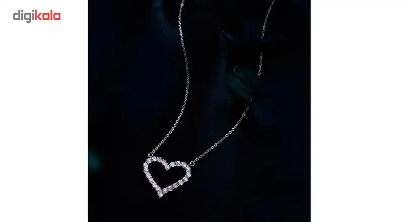 گردنبند نقره شهر جواهر مدل SJ-N049