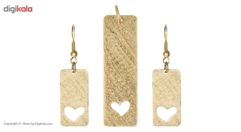 نیم ست برنزی کارول مدل CAA001 نیم ست برنزی کارول مدل CAA001