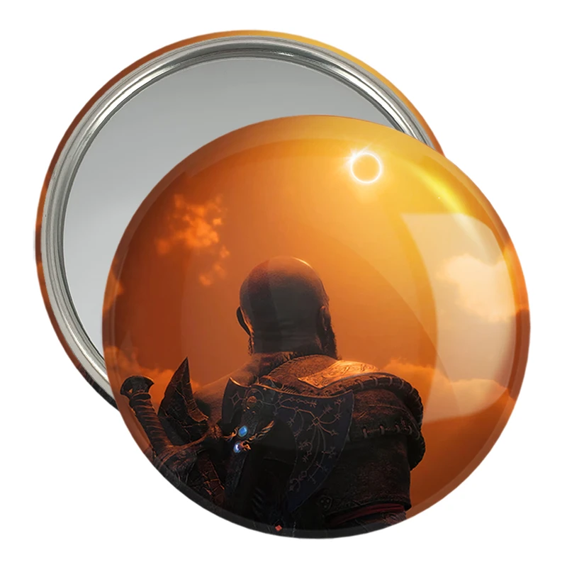 آینه جیبی خندالو مدل کریتوس و هاتی گاد آف وار کد 30454