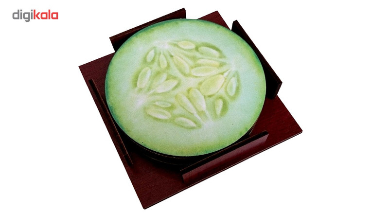 زیرلیوانی ژیوار طرح Fruits
