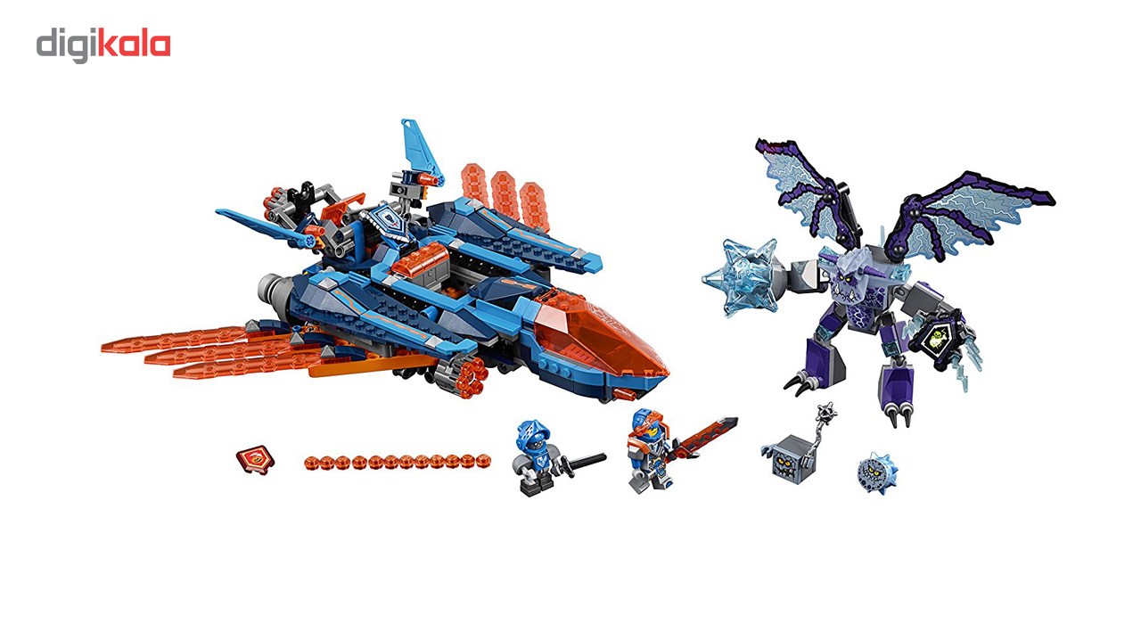 لگو سری Nexo Knights مدل Clays Falcon Fighter Blaster 70351