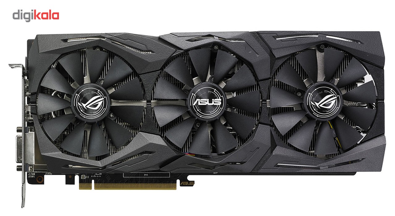 قیمت و خرید کارت گرافیک ایسوس مدل ROG-STRIX-RX580-T8G-GAMING