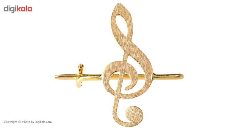سنجاق سینه طلا 18 عیار رزا مدل PG36