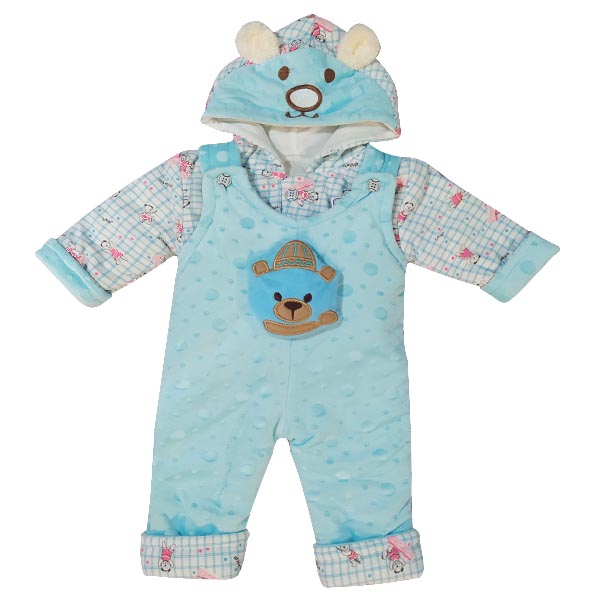 سرهمی نوزادی مدل خرس کوچولو کد Fi10 رنگ آبی