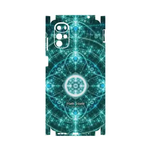 MAHOOT Mathematical Geometric Shape 4-FullSkin Cover Sticker for Motorola Moto G22