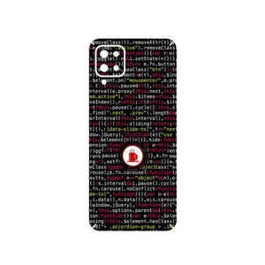 MAHOOT Programming 1 Cover Sticker for Samsung Galaxy A12