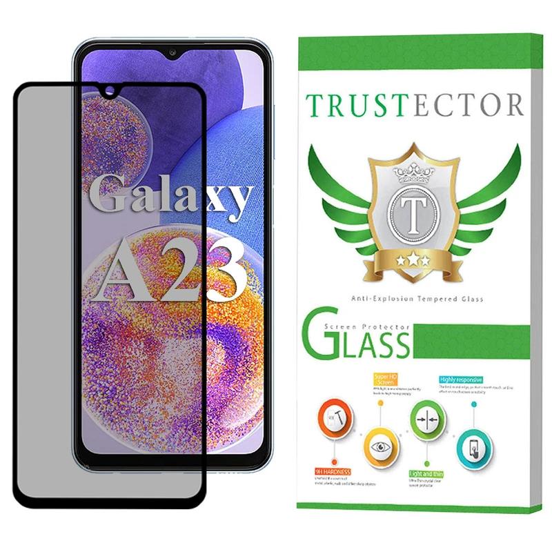 محافظ صفحه نمایش حریم شخصی تراستکتور مدل PFTA مناسب برای گوشی موبایل سامسونگ Galaxy A23 4G