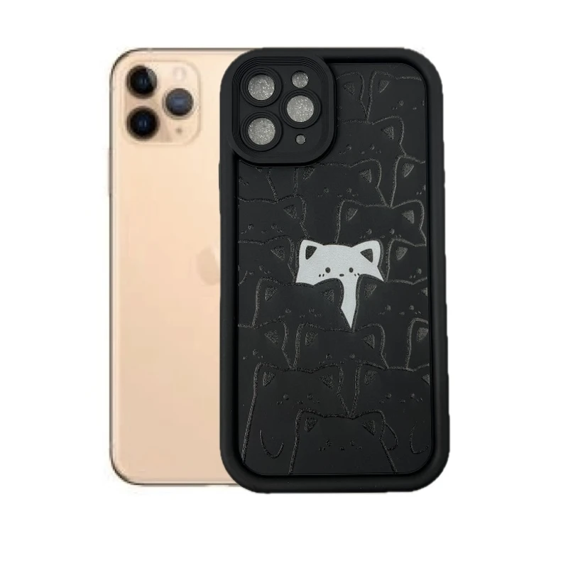کاور طرح گربه مناسب برای گوشی موبایل اپل iPhone 11 Pro Max