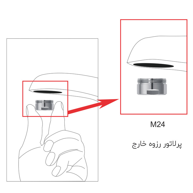 سرشیر آب نئوپرل مدل PCA Dual Core کد M24
