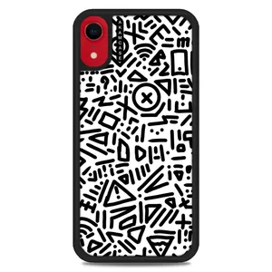 AKAM AMC-WAXR-DOODLE14 Cover For Apple iPhone XR
