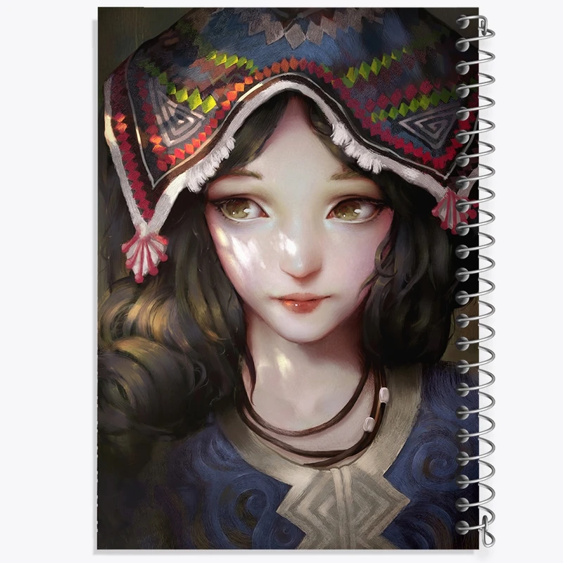 دفتر لیست خرید 50 برگ خندالو طرح دخترانه کد F405