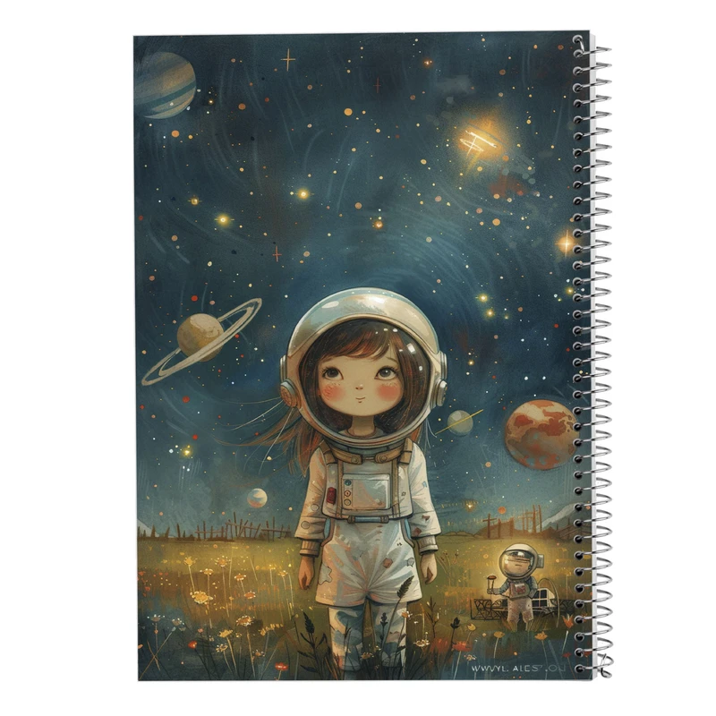 دفتر مشق 50 برگ مدوپد مدل دخترانه کد DF15744