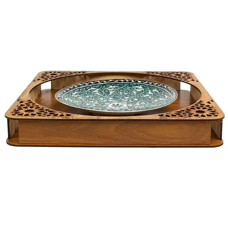 بشقاب میناکاری مدل M20-1