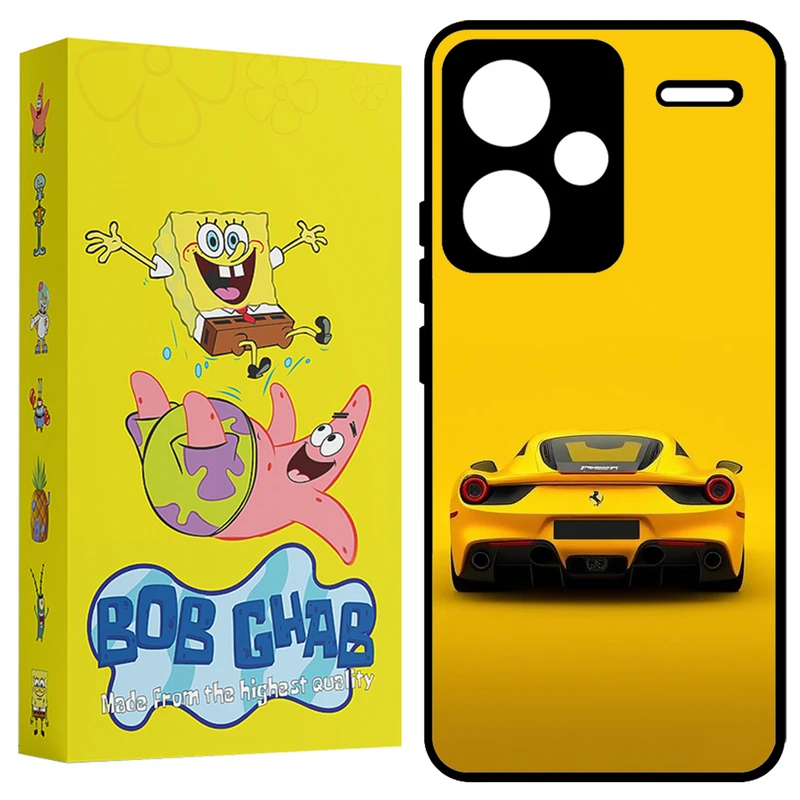 کاور باب قاب طرح ماشین مدل BCPN13PL مناسب برای گوشی موبایل شیائومی Redmi Note 13 Pro Plus